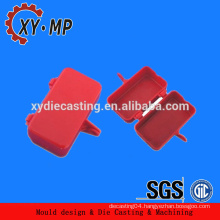 Original design aluminum alloy clean paint red die casting hardware parts